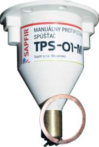 Aktivátor TPS-01M — ručné spustenie